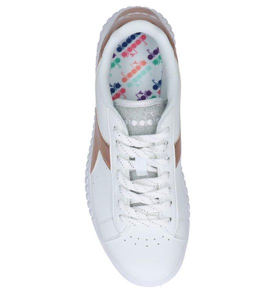 Witte Sneakers Diadora Game Step Shiny Dames 40,5 | Bestel nu!