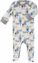 Fresk pyjama met voet Fox blue