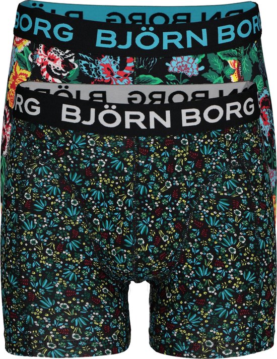 Bjorn Borg boxershorts Essential 2-pack - Flowers - Maat |