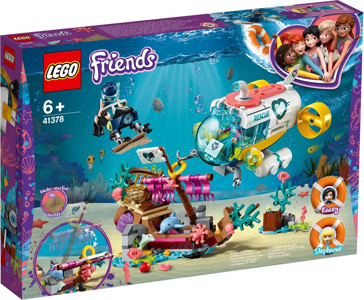 LEGO Friends Dolfijnen Reddingsactie - 41378 | bol.com