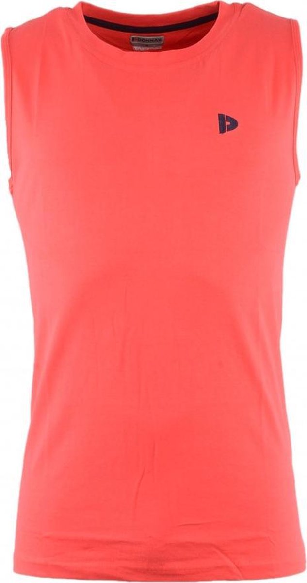 Donnay Tshirt zonder mouw Tanktop Sportshirt Heren Maat XXL Rood Donnay Tshirt zonder mouw Tanktop Sportshirt Heren Maat XXL Rood