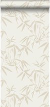 Origin Wallcoverings behangpapier bamboe bladeren beige - 347735 - 0,53 x 10,05 m