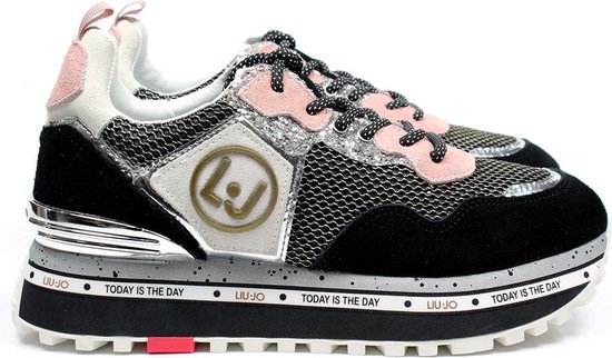 door elkaar haspelen automaat Je zal beter worden Liu Jo Maxi Alexa sneakers - zwart / combi, ,39 / 6 | bol.com