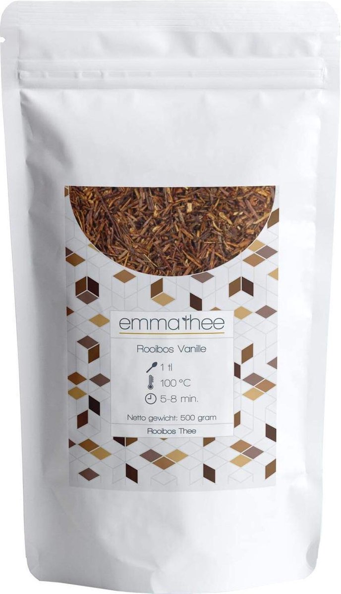 Rooibos Vanille 500 Gram - Losse Thee - Puur & Natuurlijk - Romig & Zoet