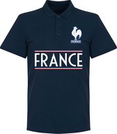 Frankrijk Team Polo - Navy - XXL