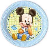 PROCOS - Set van Baby Mickey borden - Decoratie > Borden