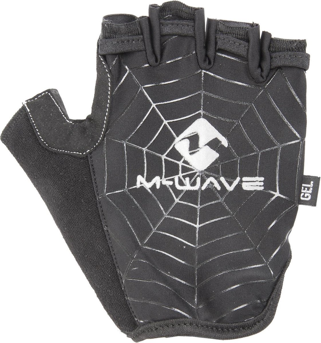 M-wave Fietshandschoenen Spiderweb-gel Zwart Maat Xl