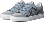 KUNOKA Gabrielle snake light blue - Sneakers Dames - maat 36 - Blauw Ivoor Wit Slangenprint