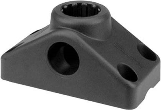 Scotty - Side/Deck Mounting Bracket Black - Zwart