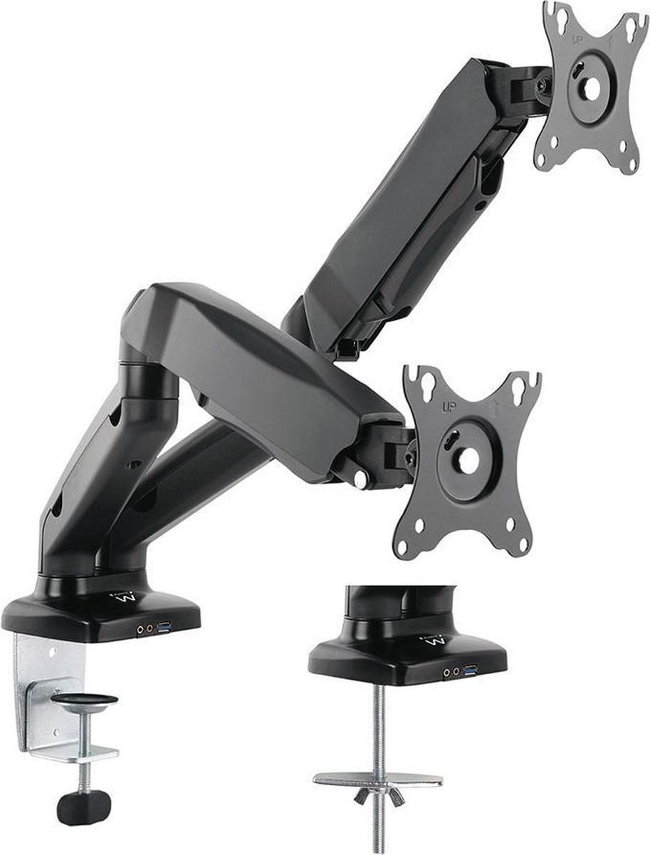 Ewent EW1516 Monitor Arm voor 2 Monitoren
