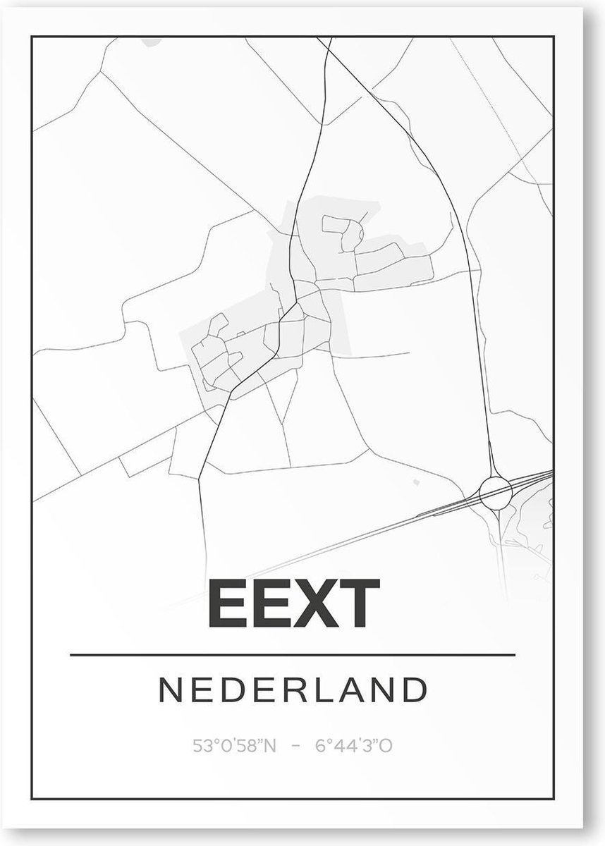 Poster/plattegrond EEXT - A4