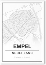 Poster/plattegrond EMPEL - A4