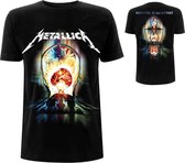 Metallica Heren Tshirt -M- Exploded Zwart