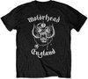 Motorhead - England Heren T-shirt - L - Zwart