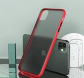 verharde bumper case geschikt voor Apple iPhone 11 - rood