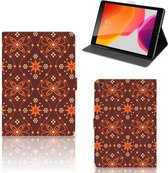 iPad 10.2 (2019) | iPad 10.2 (2020) | iPad 10.2 (2021) Hoes Batik Brown