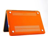 Apple MacBook Pro 13 (2008-2012) Case - Mobigear - Matte Serie - Hardcover - Oranje - Apple MacBook Pro 13 (2008-2012) Cover