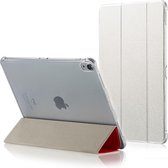 Apple iPad Pro 12.9 (2018) Hoes - Mobigear - Tri-Fold Serie - Kunstlederen Bookcase - Wit - Hoes Geschikt Voor Apple iPad Pro 12.9 (2018)
