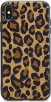 Mobilize Gelly Case Apple iPhone X / Xs Brown Leopard