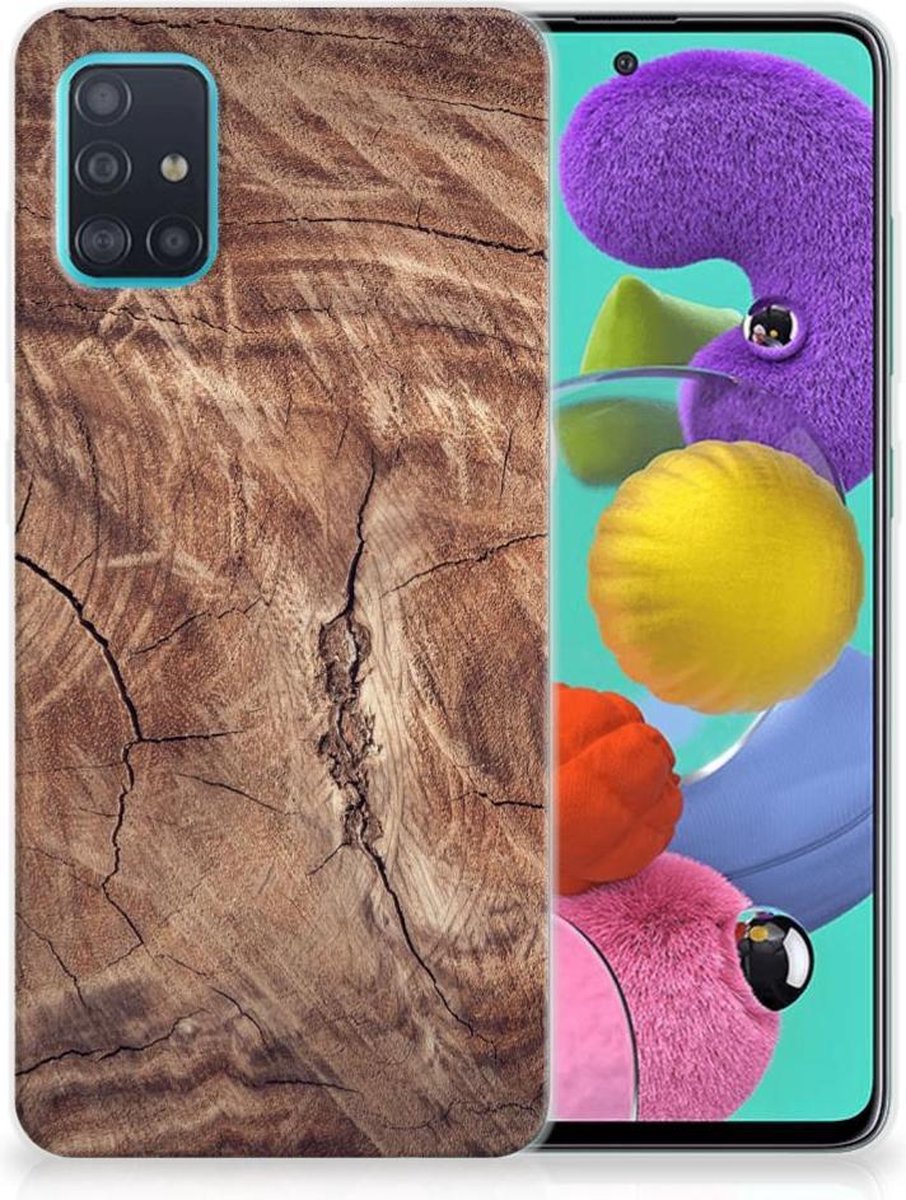 Samsung Galaxy A51 Bumper Hoesje Tree Trunk