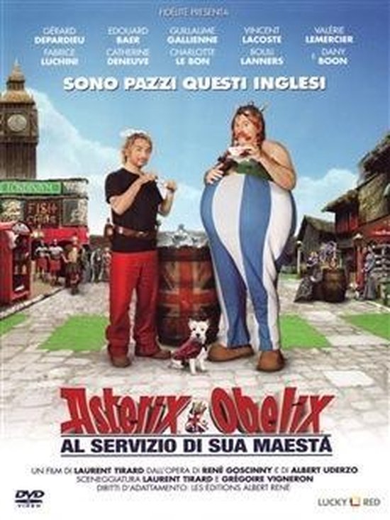laFeltrinelli Asterix e Obelix al Servizio di Sua Maesta' DVD Frans, Italiaans