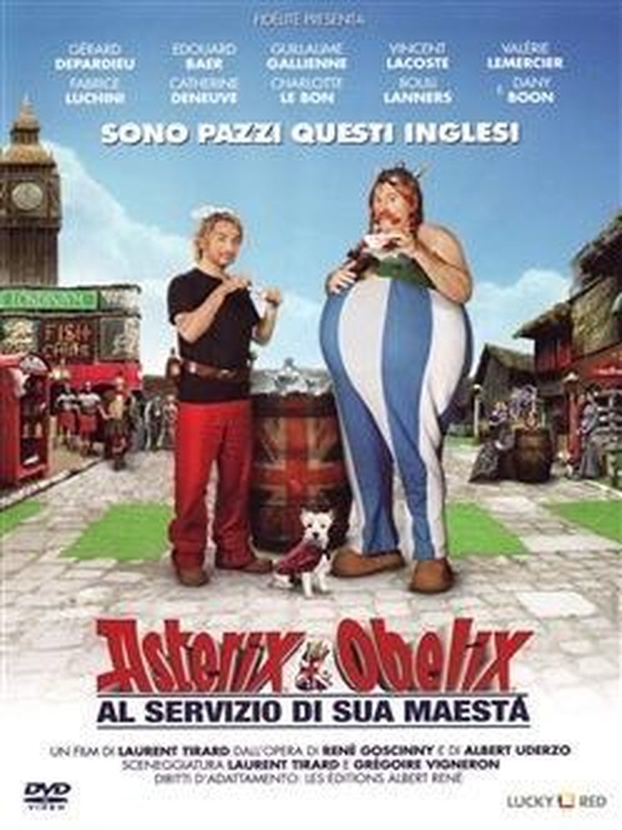 laFeltrinelli Asterix e Obelix al Servizio di Sua Maesta' DVD Frans, Italiaans
