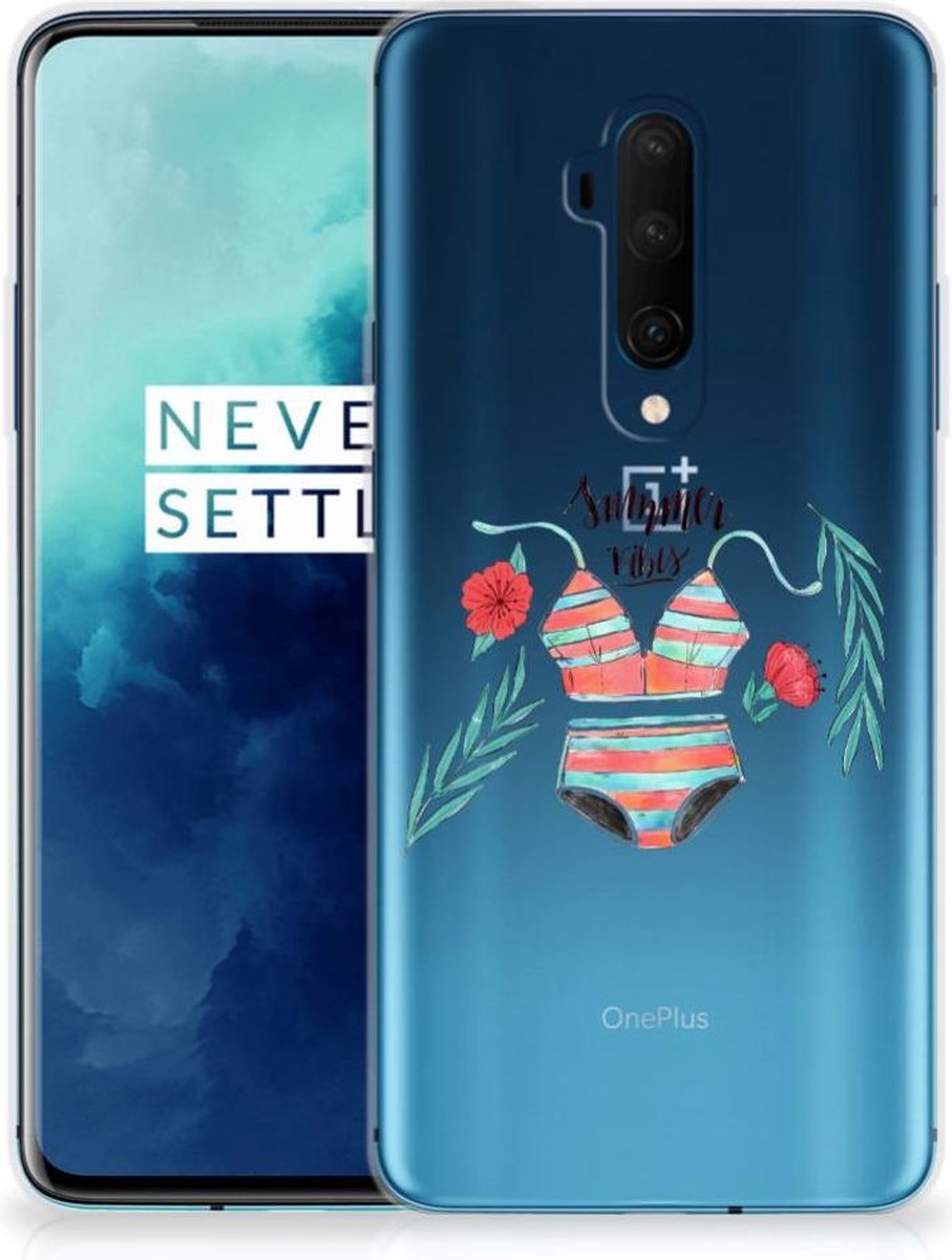 OnePlus 7T Pro Telefoonhoesje met Naam Boho Summer