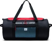 Herschel Sutton Carryall Reistas Black Red Bachelor Button