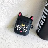 Apple airpod case / hoesje beschermer Zwarte Kat