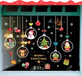 80 stuks raamafbeeldingen voor Kerstmis, kerstdecoratie, kerstdecoratie, kerstdecoratie, kerstdecoratie, kerstdecoratie, kerstdecoratie, kerstdecoratie, statisch hechtende pvc-kerststickers (C)