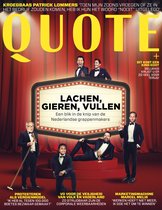 Quote editie 12 2023 - tijdschrift - Lachen, gieren, vullen