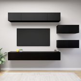 vidaXL Televisiemeubelset - Hangende tv-kasten - Meubelset - 100 x 30 x 30 cm - Ken- Stevig en duurzaam - Kast