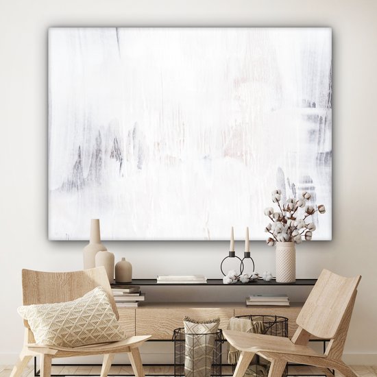 Canvas schilderij 160x120 cm - Wanddecoratie Acrylverf - Verf - Design - Muurdecoratie woonkamer - Slaapkamer decoratie - Kamer accessoires - Schilderijen op canvas