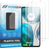 Mobigear Screenprotector geschikt voor Motorola Moto G52 | Mobigear Screenprotector Folie - Case Friendly (3-Pack)