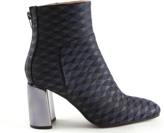 Floris van Bommel 85642 dames enkellaars Metallic | Schutrups Schoenen Exloo