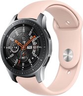 By Qubix Rubberen sportband - Zacht roze - Xiaomi Mi Watch - Xiaomi Watch S1 - S1 Pro - S1 Active - Watch S2