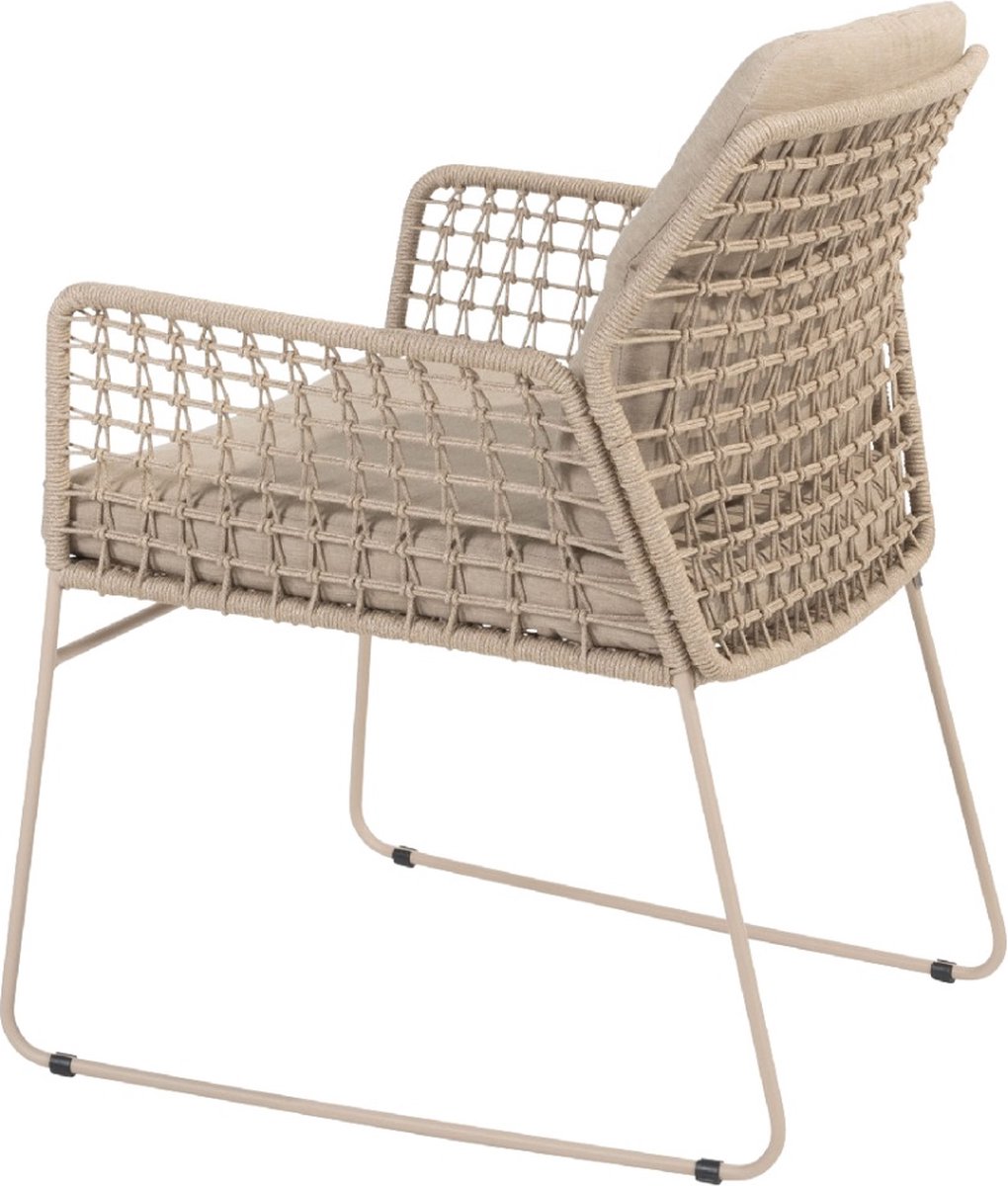 Taste by 4 Seasons Albano dining garden chair - latte