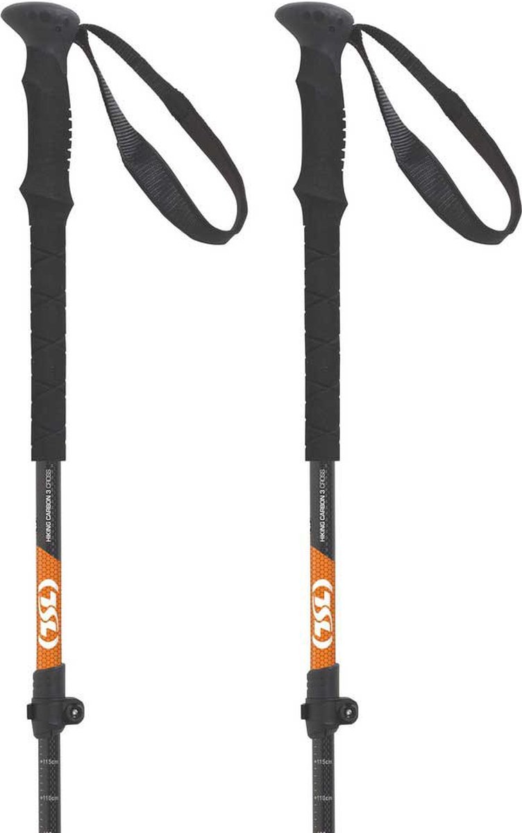 Tsl Outdoor Hiking C3 Cross Polen Oranje,Zwart 63-135 cm
