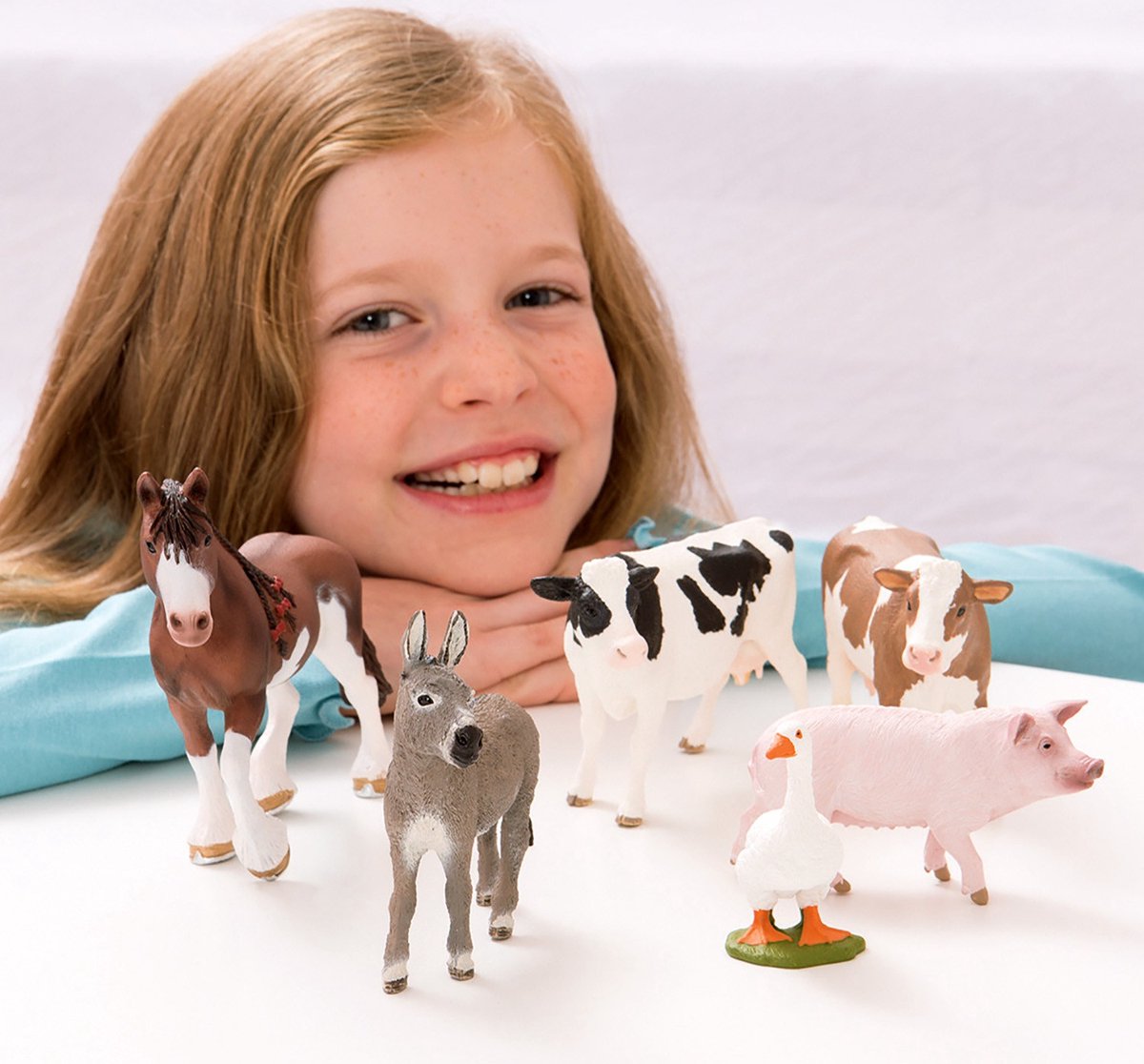 schleich FARM WORLD - Ezel - Speelfiguur - Kinderspeelgoed voor Jongens en Meisjes - 3 tot 8 jaar - 13772 — cadeau in Spellen & Speelgoed - foto 3