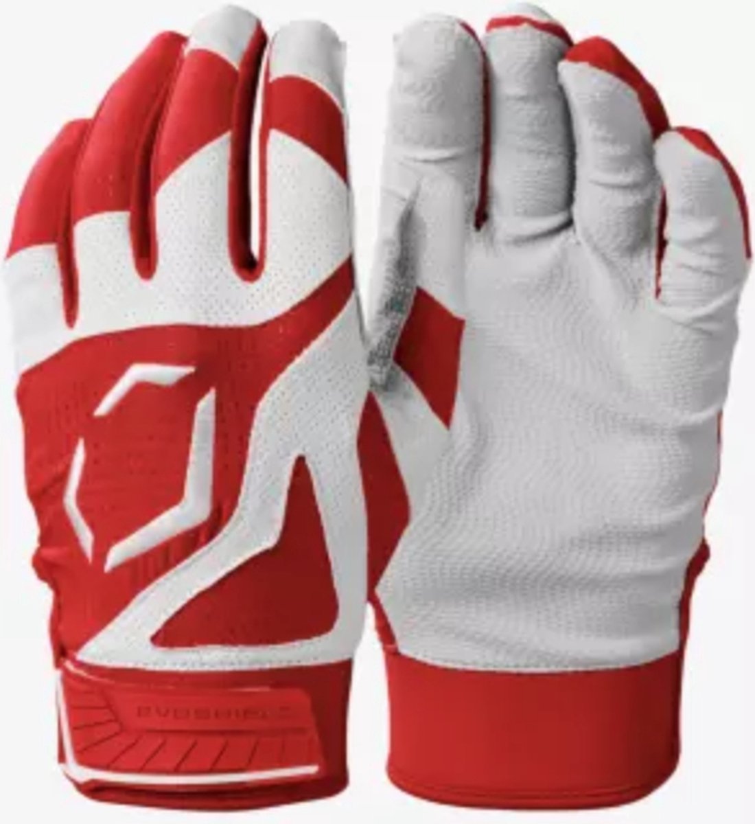Evoshield SRZ-1 Batting Gloves - Red - YL