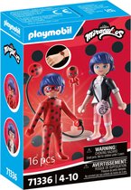 Bol.com PLAYMOBIL Miraculous: Marinette & Ladybug - 71336 aanbieding