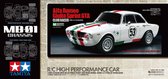 1:10 Tamiya 58732 RC Alfa Romeo Giulia Sprint GTA Club Racer met Certificaat RC Plastic Modelbouwpakket
