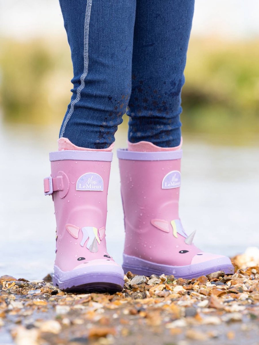 Lemieux Puddle Pals Kids Regenlaarzen Welly Unicorn 13 )