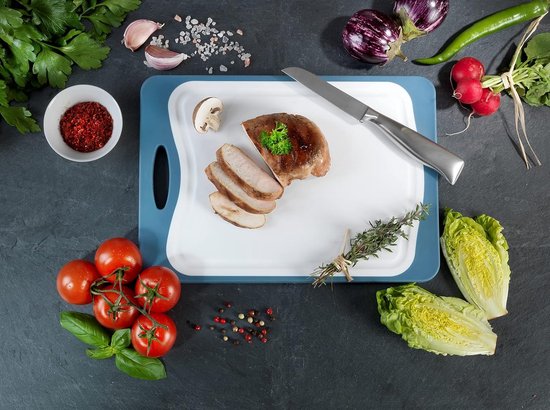 Bamboe Snijplank - Keukenplank Met Sapgoot & Antislip Snijvlak Voor De Keuken Hoogwaardig Massief Snijbord Van Bamboe Hout