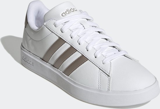 adidas Sportswear Grand Court Cloudfoam Lifestyle Court Comfort Schoenen - Unisex - Wit- 38