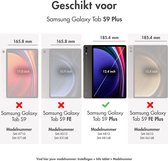 iMoshion Tablet Hoes Geschikt voor Samsung Galaxy Tab S9 Plus / Tab S9 FE Plus - iMoshion 360° Draaibare Bookcase - Groen