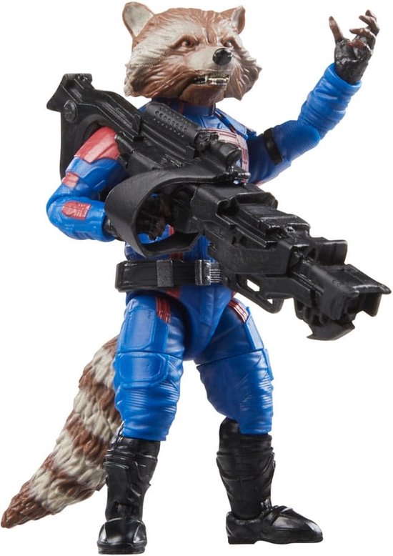 Hasbro Guardians Of The Galaxy Actiefiguur Rocket 15 cm Comics Marvel Legends Multicolours