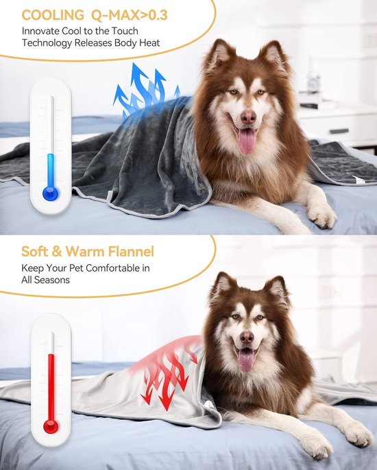 Couverture Chiens , lavable et imperméable, couverture rafraîchissante pour  chien