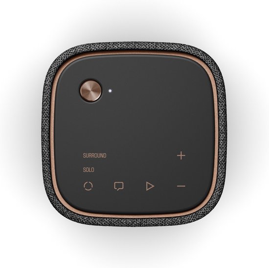 Yamaha TRUE X-SPEAKER 1A - Draadloze Luidspreker - Wifi en bluetooth - Stijlvol en compact - Donker Grijs — afbeelding 3