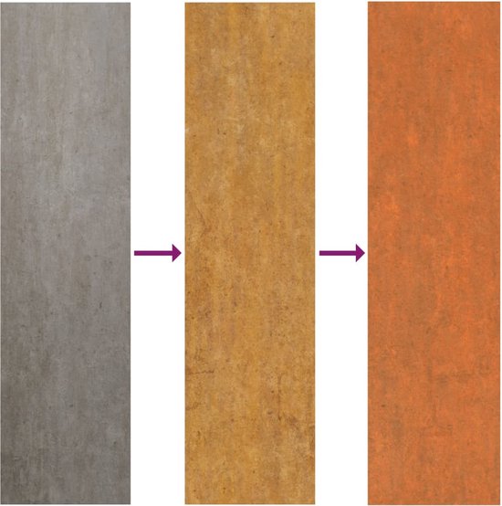 vidaXL Jardinière vidaXL Acier Corten Grijs 100 x 40 x 77 cm - Pot de fleur